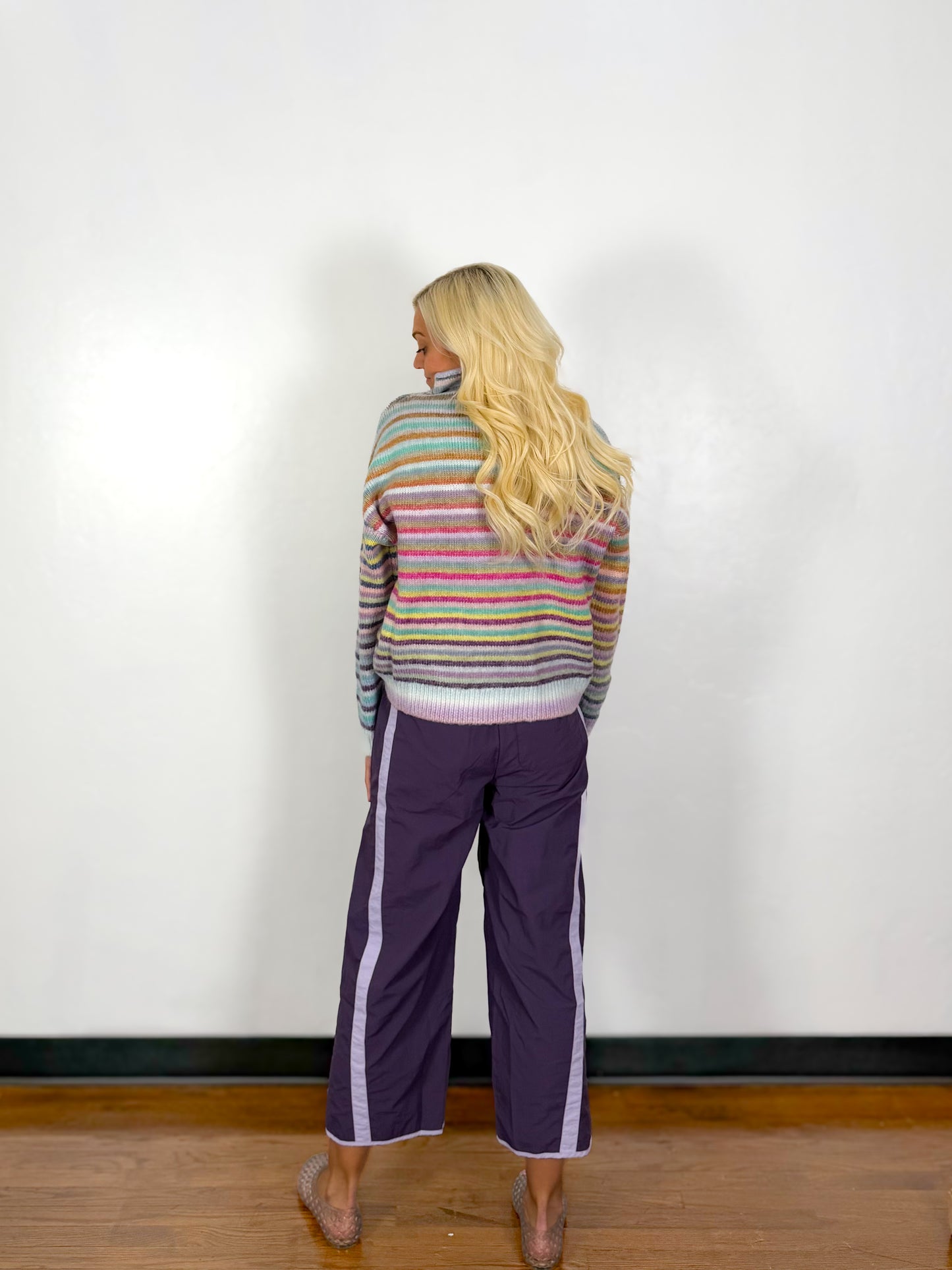 Fast Track Pants- Purple
