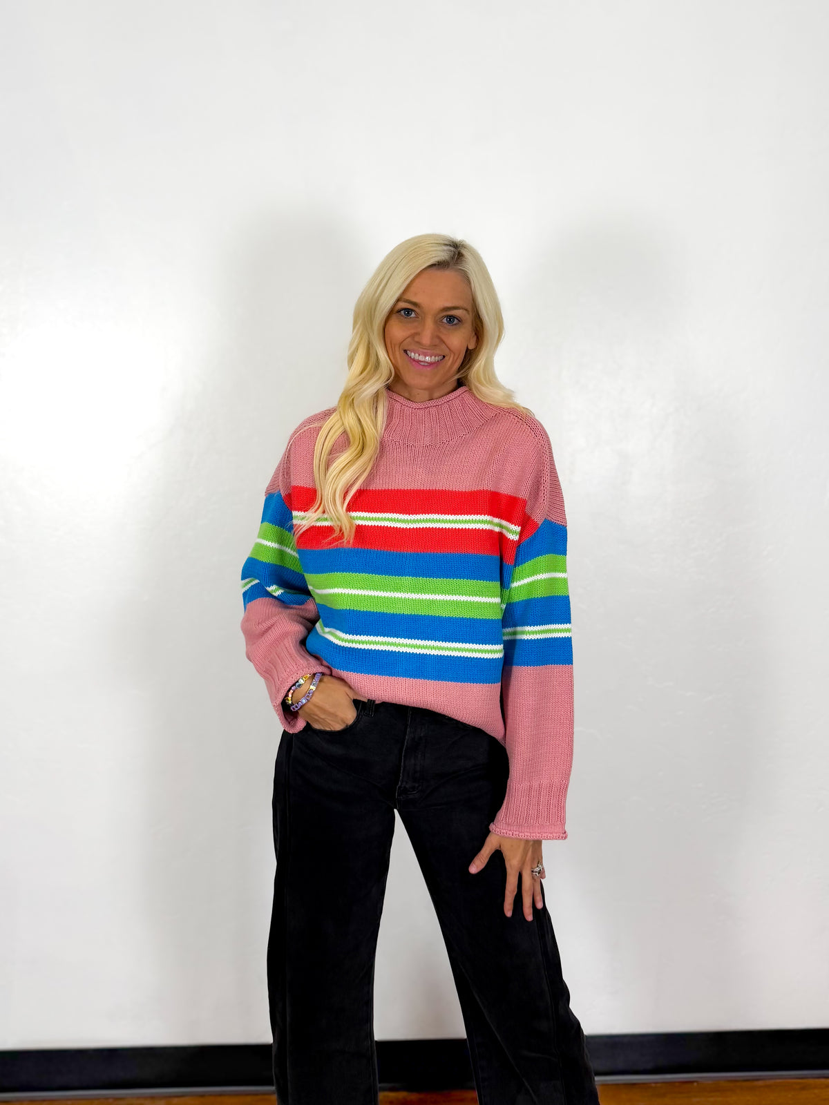Color Me Cozy Mock Neck Sweater - Milo & Lily Boutique