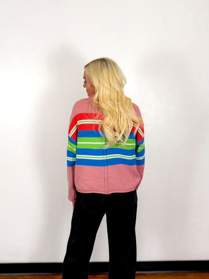 Color Me Cozy Mock Neck Sweater - Milo & Lily Boutique