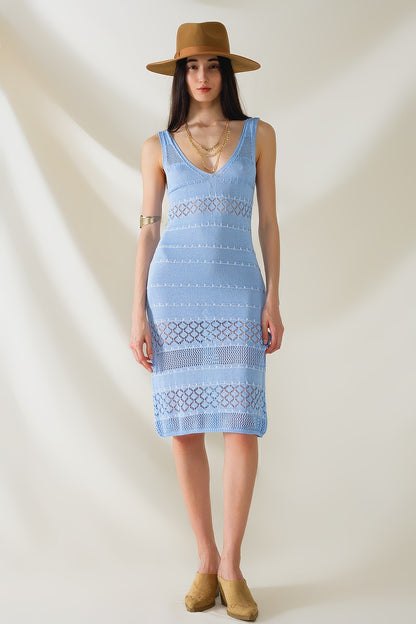The Madrid Crochet Coverup Dress - Milo & Lily Boutique