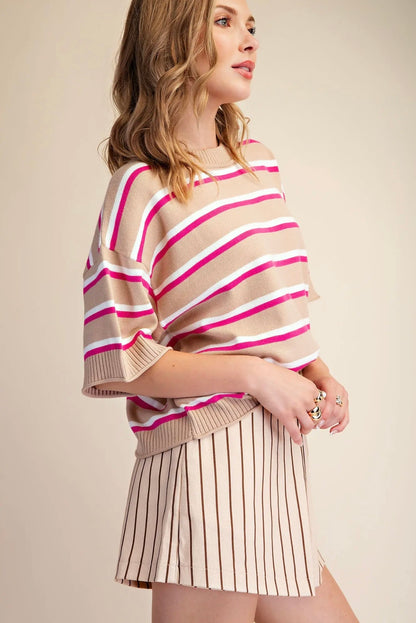 Main Character Stripe Sweater