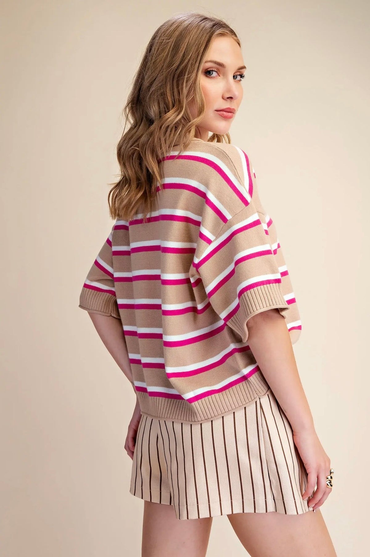 Main Character Stripe Sweater