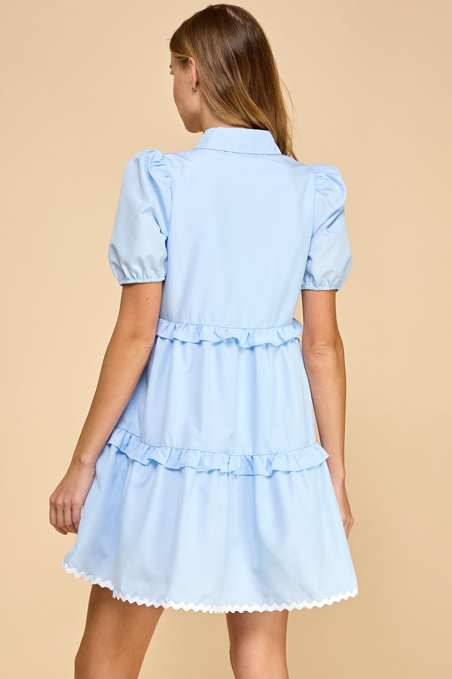 Periwinkle Pop Mini Dress