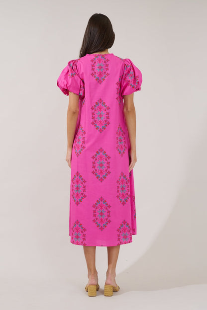 Piper Floral Midi Dress