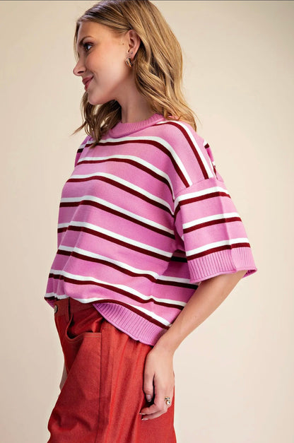 Sweet on You Stripe Sweater