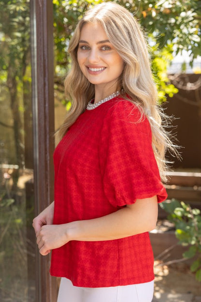The Merry & Bright Pearl Top