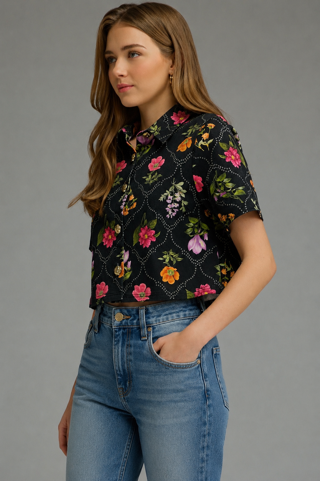The Secret Garden Floral Top