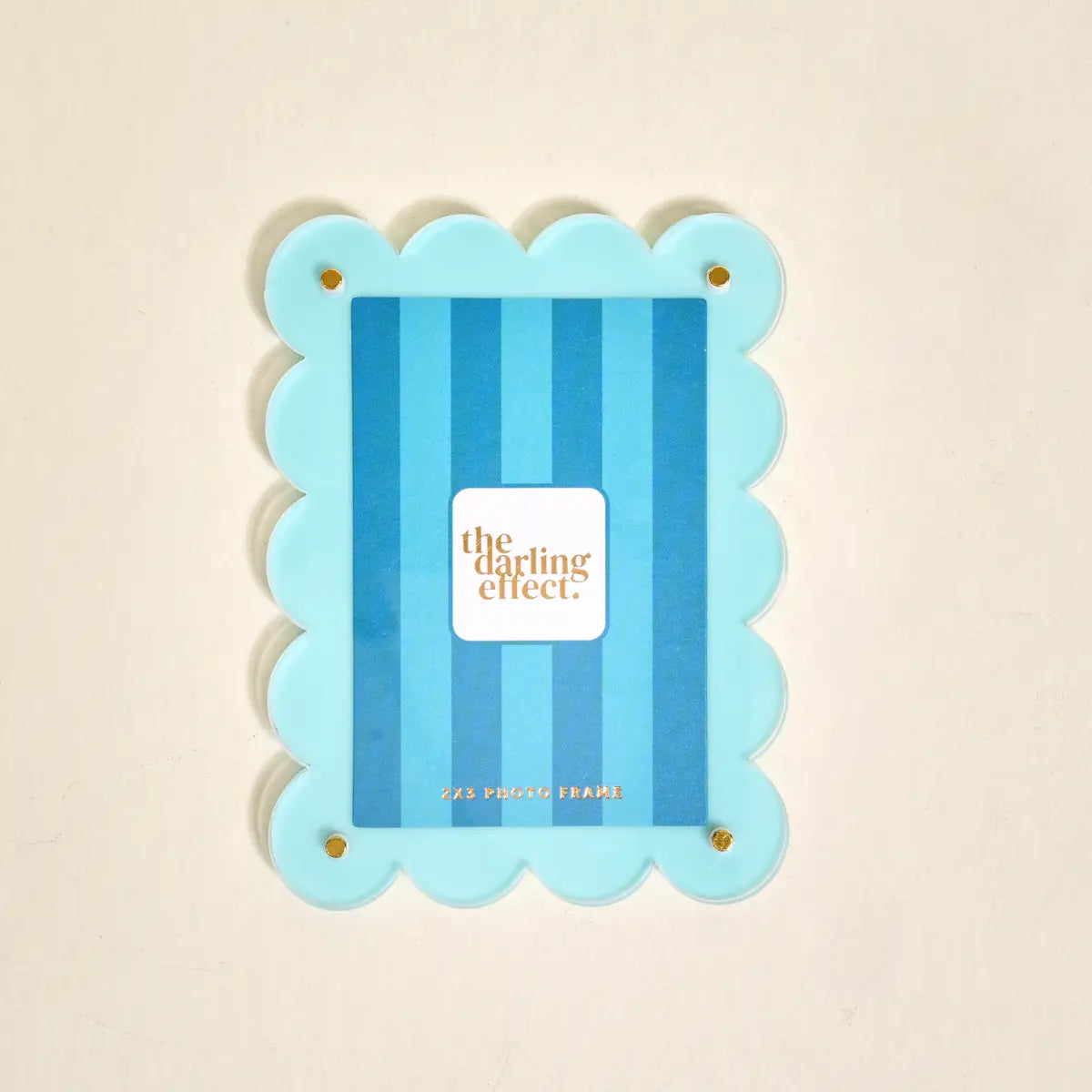 Mini Acrylic Picture Frame Magnet–Blue - Milo & Lily Boutique