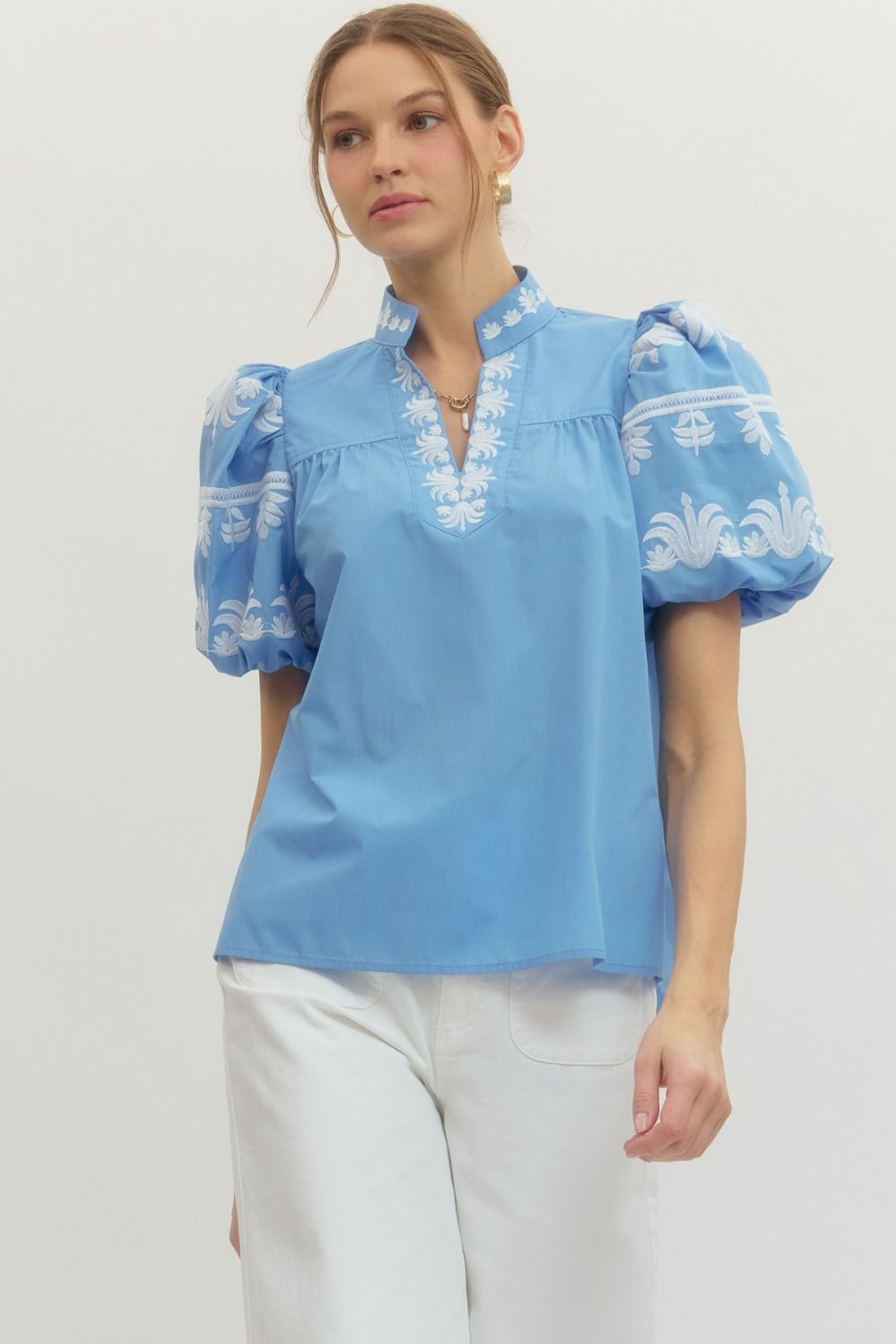The Bluebell Brunch Top - Milo & Lily Boutique