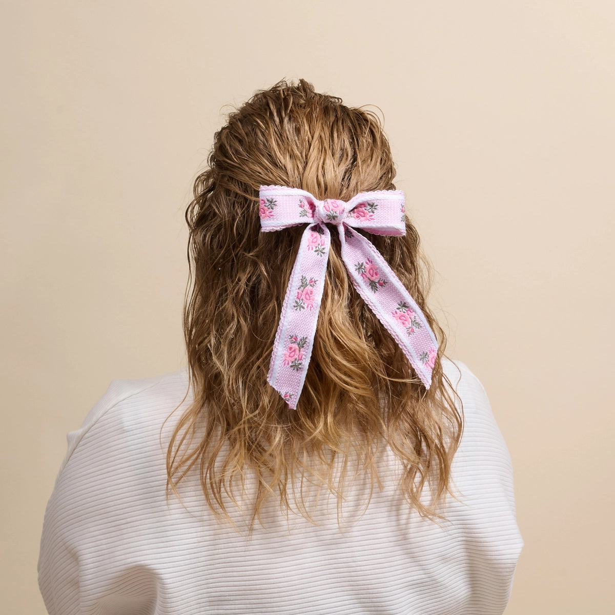 Heirloom Rosette Hair Bow - Milo & Lily Boutique