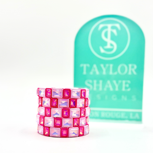 Suze Bracelet: Pink - Milo & Lily Boutique