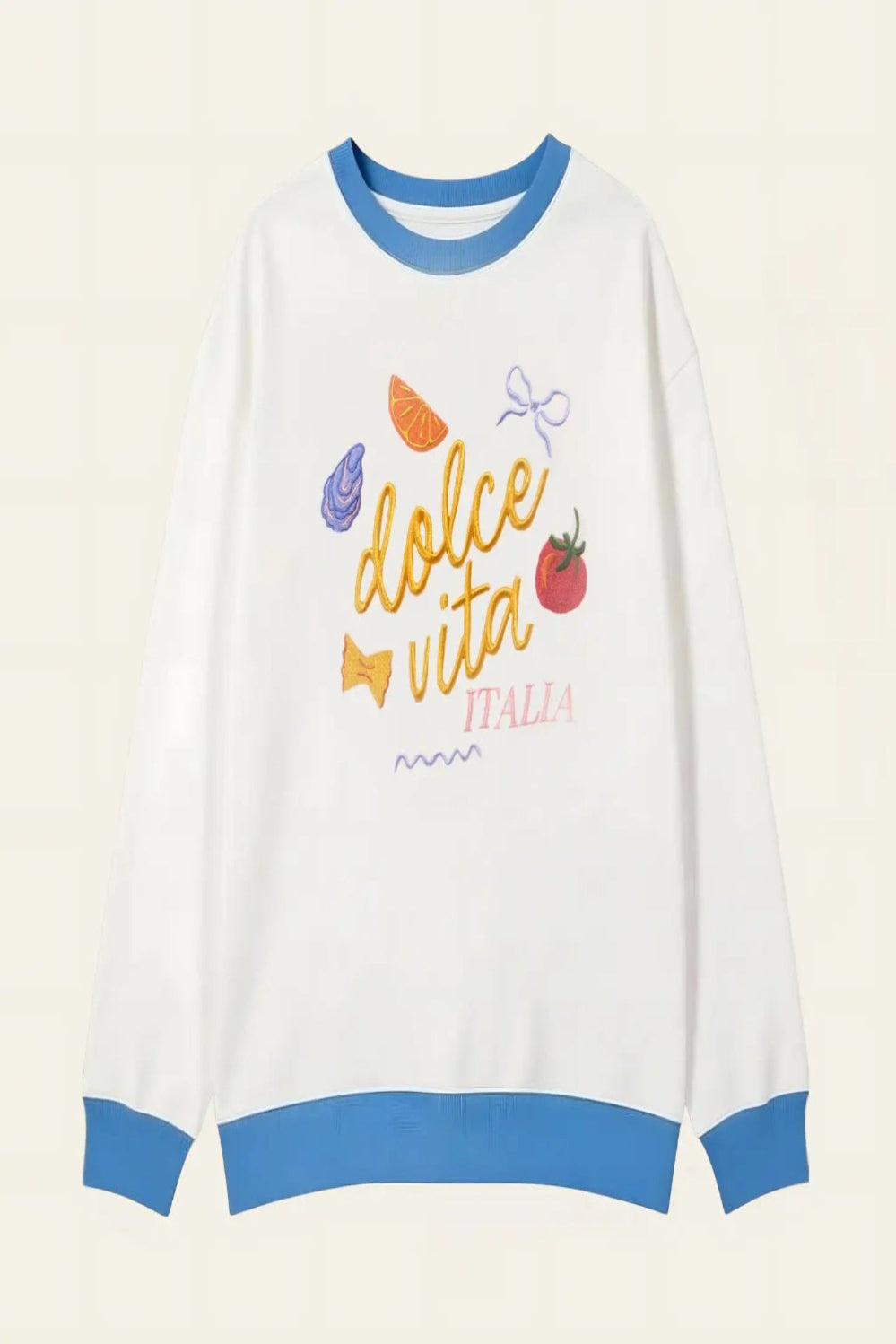 Dolce Vita Oversized Crew - Milo & Lily Boutique