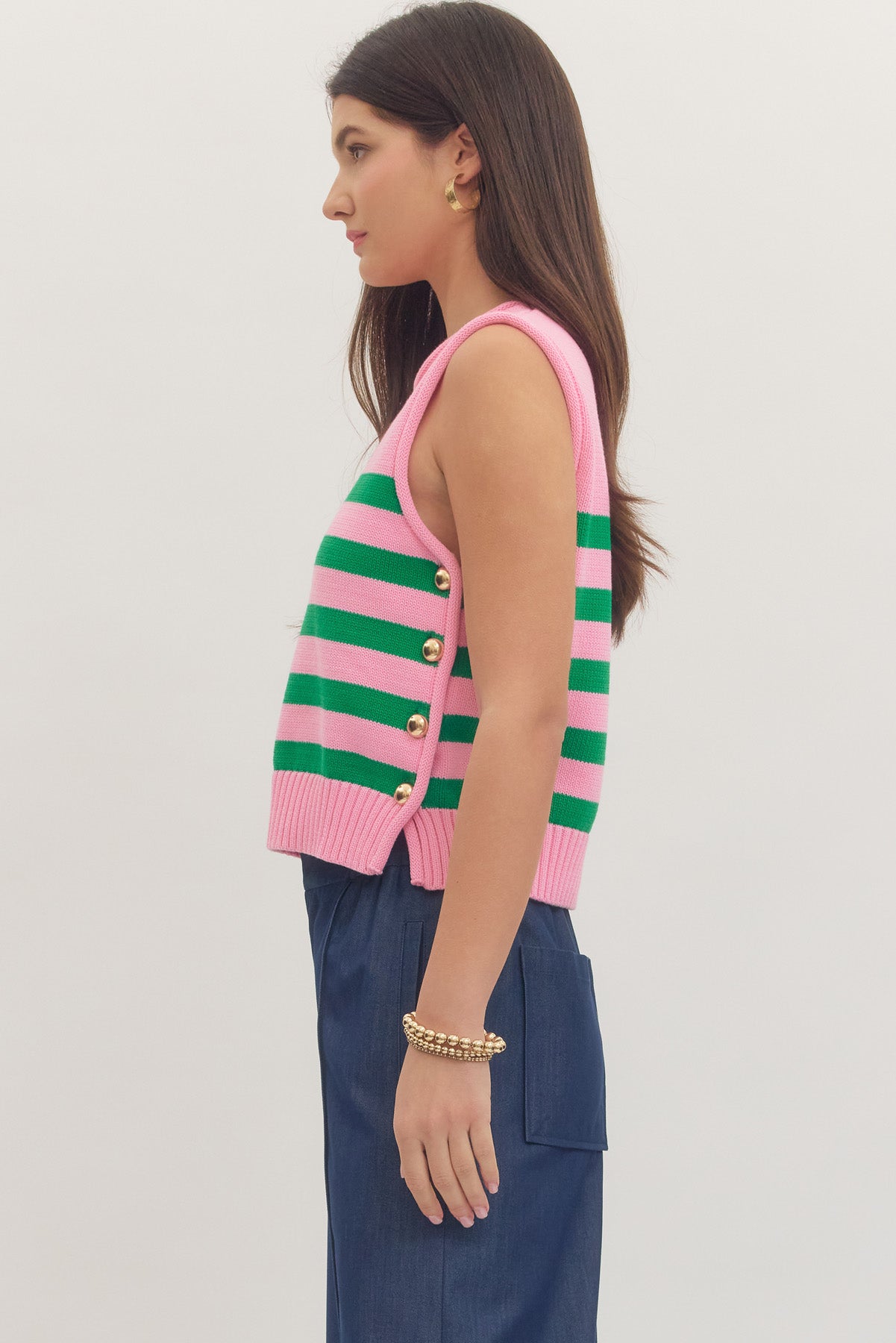 The Fairway Crush Sweater Tank - Milo & Lily Boutique