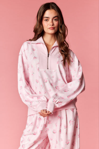 Blushing Blooms Waffle Lounge Set