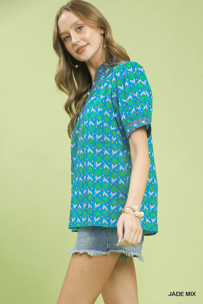 The Jade Muse Blouse - Milo & Lily Boutique
