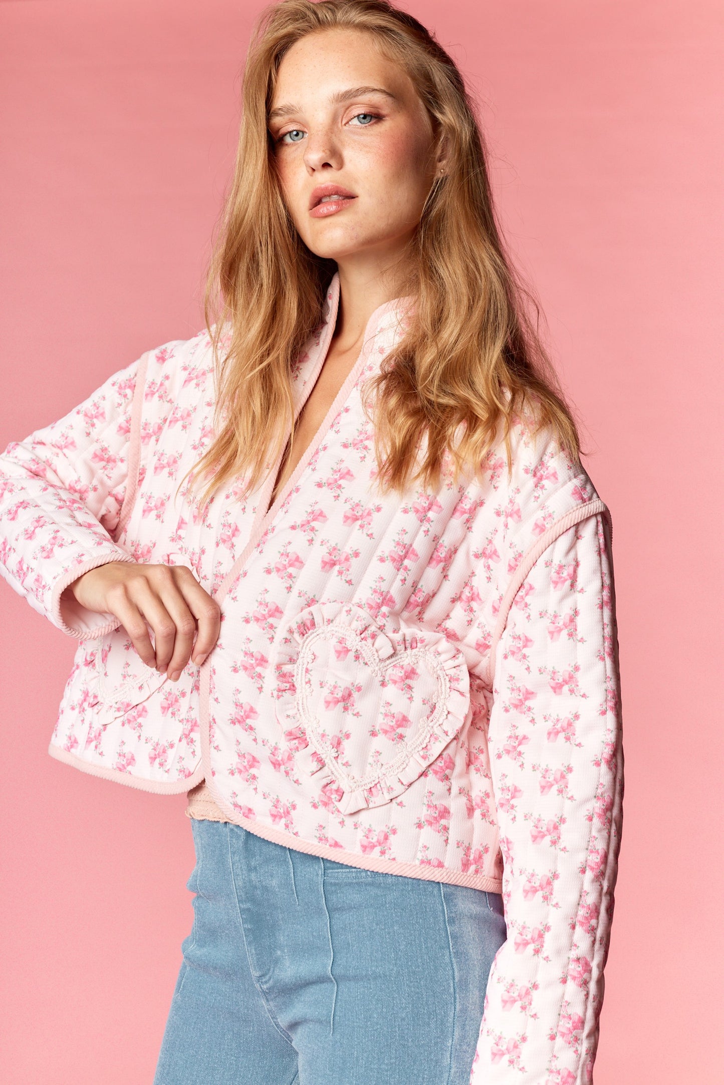 Sweetheart Stroll Quilted Jacket