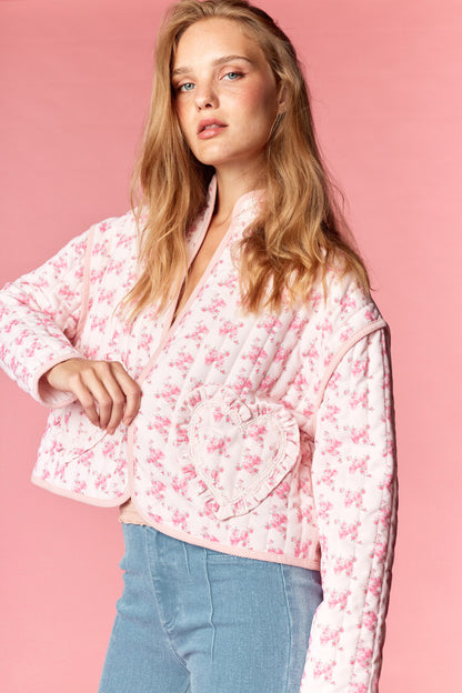 Sweetheart Stroll Quilted Jacket