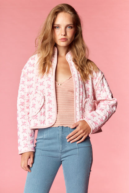 Sweetheart Stroll Quilted Jacket