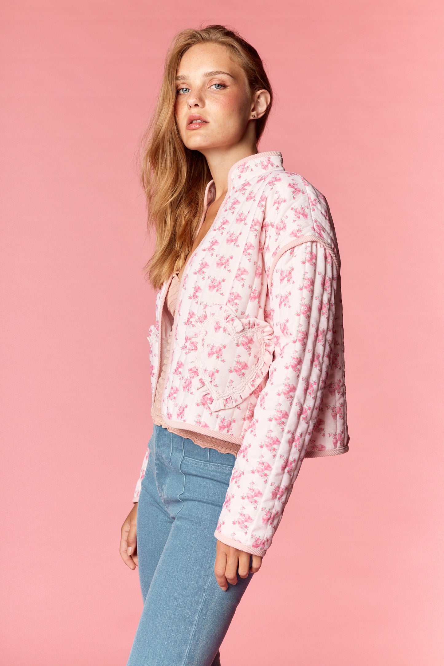 Sweetheart Stroll Quilted Jacket