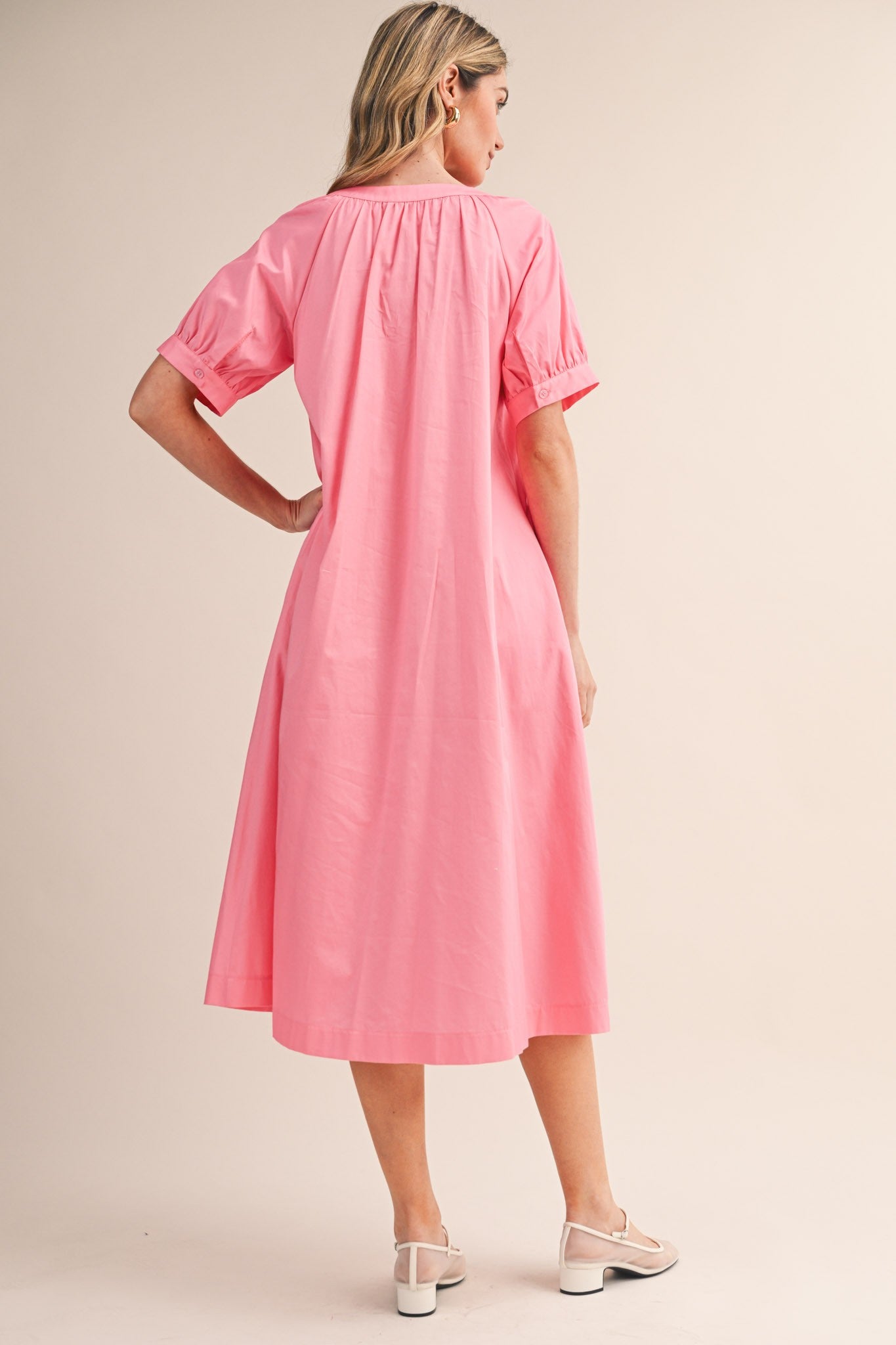 pink lily midi dress Dreaming of blooms. Discover the Lily Midi Dress in-store and online