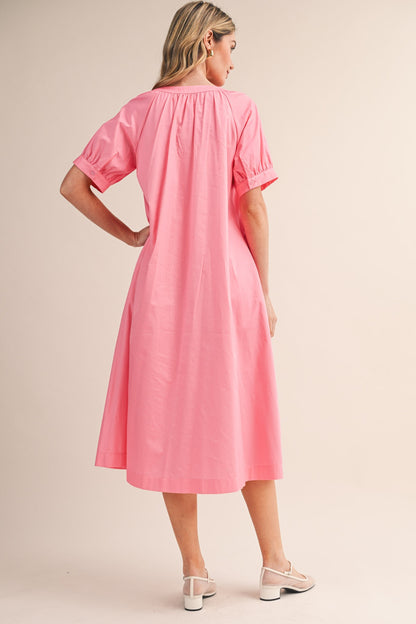 💗 The Sweetheart Stroll Midi Dress - Milo & Lily Boutique