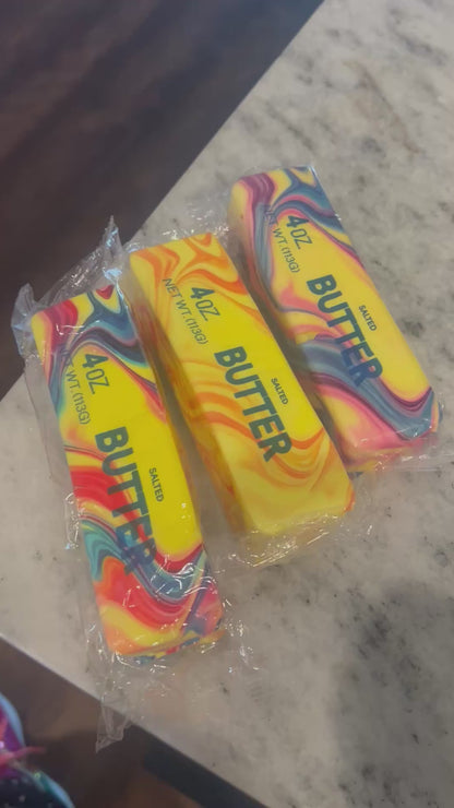 Swirl Butter Squishy (Multiple color options)