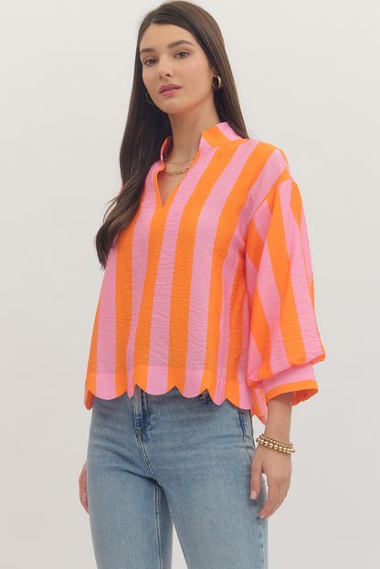 The Sunset Spritz Top - Milo & Lily Boutique