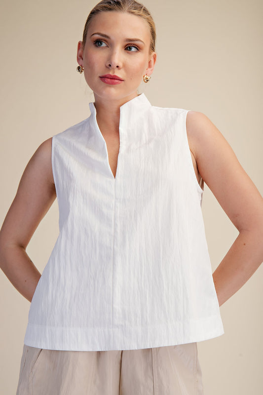 The Uptown Poise Sleeveless Top - Milo & Lily Boutique