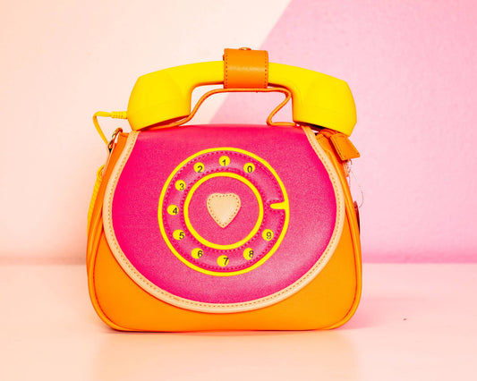 Ring Ring Phone Convertible Handbag: Fruity Fresh Pink