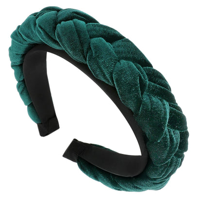 Velvet Braided Headband