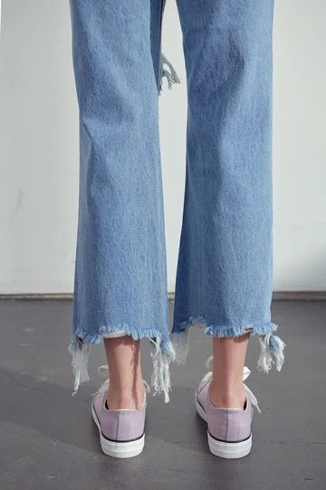 KanCan Rania High Rise Distressed Jeans